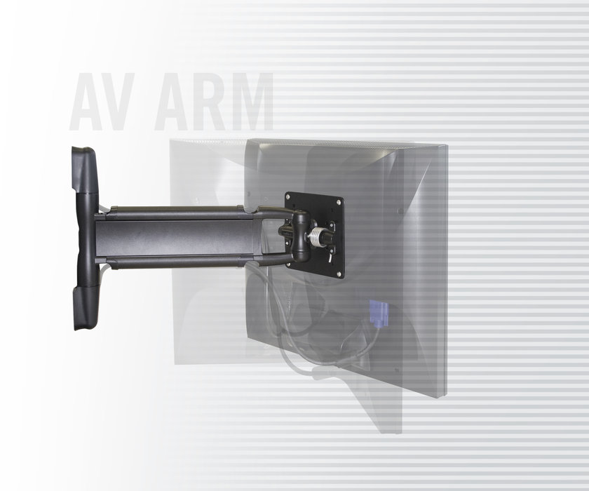 AV-D30, bras articulé pour positionnement d'écran de Southco